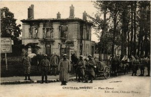 CPA Militaire, Chateau-Thierry - Place Carnot (278059)
