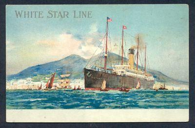 Y6330 Postcard White Star Line Liner Steamship