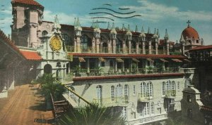 Glenwood Mission Inn Postcard Riverside CA Spanish Wing