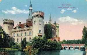 Germany Bad Kleve Schloss Moyland Vintage Postcard 01.89