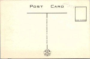 Postcard ROAD SCENE Gaspe Quebec QC AK4603