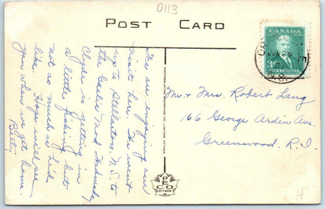 MARGAREE FORKS, CAPE BRETON Nova Scotia Canada RIVER VIEW INN View Postcard Canada Other