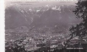 Austria Innsbruck mit Nordkette Real Photo