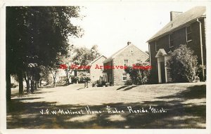 MI, Eaton Rapids, Michigan, RPPC, VFW National Home, Exterior View, Photo