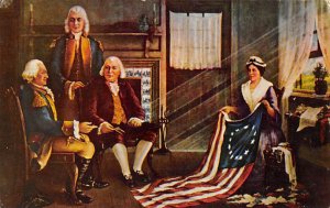 The birth of our nation's flag Flag Unused 