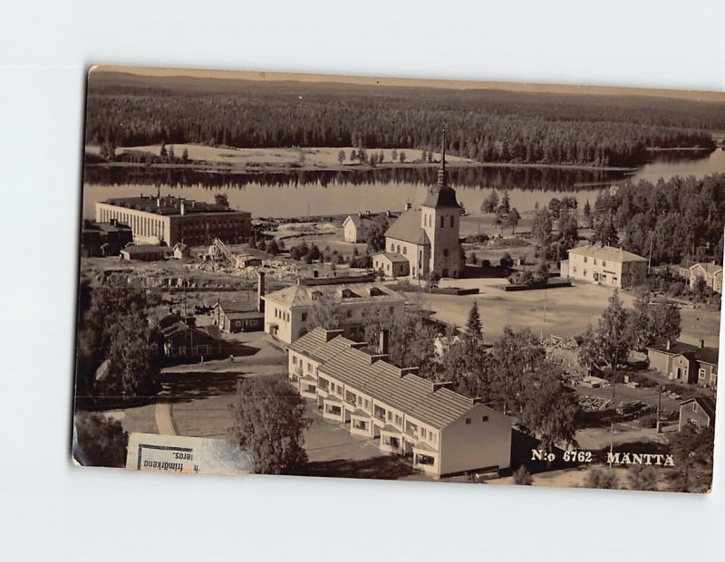 Postcard Mänttä, Finland