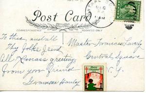 Greeting - Christmas. Santa Claus