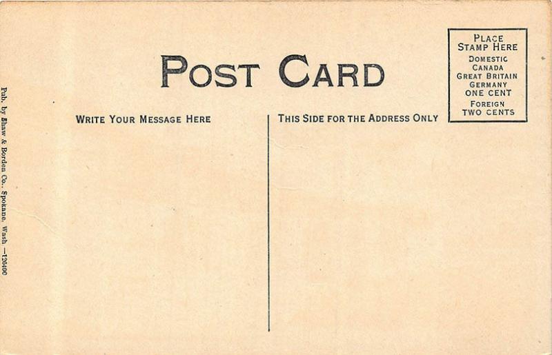 Spokane WA  National Apple Show E-Nak-Ops Jubilee Postcard