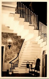 RPPC Montpelier, Thomaston ME Flying Staircase Vintage Postcard I45
