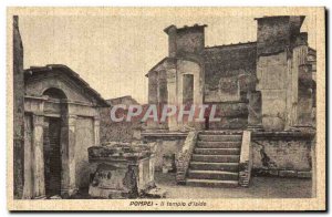 Old Postcard Pompei Tempio ll d lside