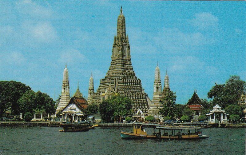 Thailand Bangkok Wat Arun Temple Of Dawn sk7378