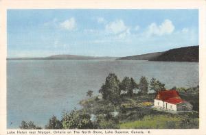 BR103083 lake helen near nipigon ontario on the north shore canada lake superior