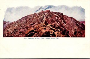 Colorado Panorama Of Pike's Peak