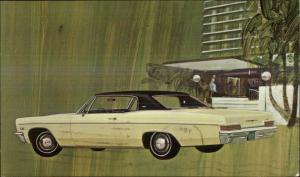 1966 Chevy Chevrolet Caprice Custom Coupe Boston Dealership Promo Postcard