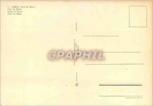 Modern Postcard Portugal Lisboa Belem Tower