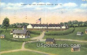 Historic Old Fort Winebago - Portage, Wisconsin WI  