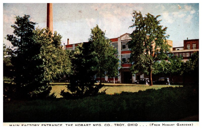Ohio  Troy The Hobart Mfg. Co. Main Factory Entrance