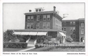 Firemen's Home, Administration Building - Hudson, New York NY  