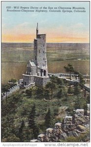 Colorado Colorado Springs Will Rogers Shrine Of The Sun On Cheyenne Mountain ...