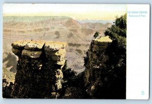 The Grand Canyon Arizona AZ Postcard Hammer Of Thor c1910's Unposted Antique