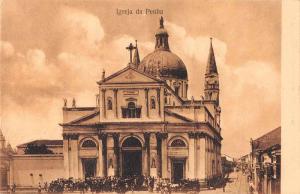 Pernambuco Brazil Igreja de Penha Church Antique Postcard J48598
