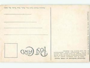 Divided Back ELEVATED SUBWAY CURVE New York City NY W5332