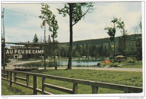 Camping Au Feu De Camp,  St. Malachie,  Dorchester,  Quebec,  Canada,  PU_1983