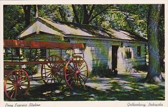 Nebraska Gothenburg Pony Express Station