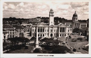 Singapore Empress Place Singapore Vintage RPPC C102