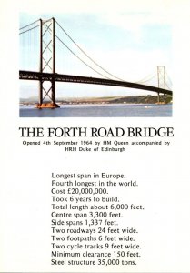 Scotland Edinburgh The Forth Road Bridge