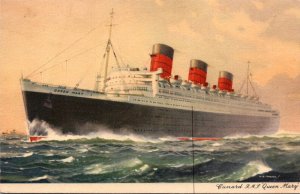 Ships Cunard R M S Queen Mary 