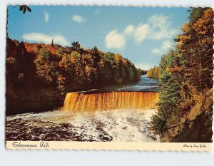 Postcard Tahquamenon Falls Michigan USA