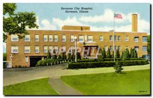 Postcard Old City Hospital Savanna Savanna Illinois