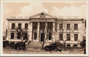 Elko County District Court Courthouse Elko Nevada Vintage RPPC C056