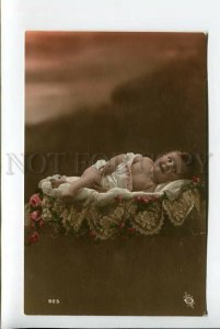 3178051 Baby HAPPY BIRTHDAY Vintage PHOTO tinted PC