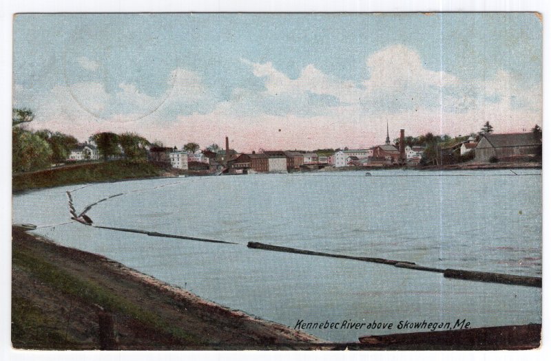 Kennebec River above Skowhegan, Me.