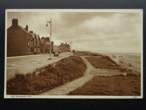 North Wales RHYL East Promenade - Old Postcard