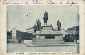 CPA Ajaccio Monument Napoleon CORSICA (1077972)