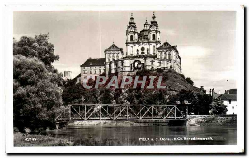 Old Postcard Melk Donau Benediklinerstift