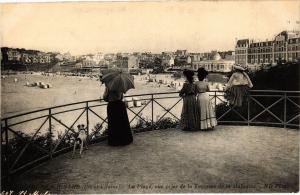 CPA DINARD-La Plage vue prise de la Terrasse de la Malouine (265714)