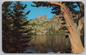 National & State Parks~Rocky Mountain Park Colorado~Mt Hallett~Vintage Postcard