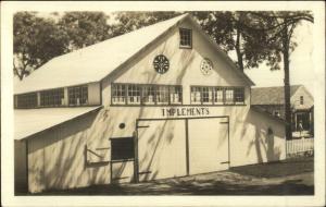 Lancaster PA Amish Barn Real Photo Postcard