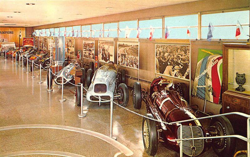 Indianapolis IN 500 Motor Speedway Museum SP. 2 Postcard