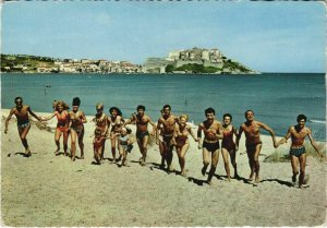 CPM Calvi Sa plage magnifique et la Citadelle CORSICA (1079168)