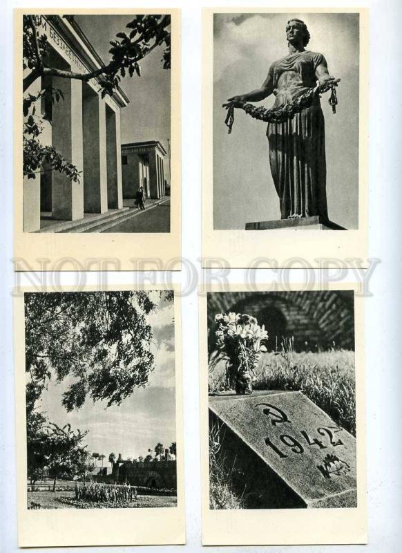 186212 RUSSIA LENINGRAD Piskarevskiy Seraphim Cemetery 16 PC