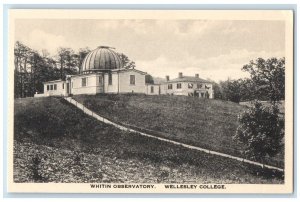 c1930's Whitin Observatory Wellesley College Massachusetts MA Vintage Postcard