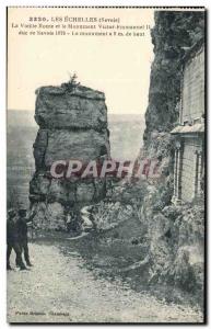 Ladders - Old Road and Monument Charles Emmanuel II - Old Postcard