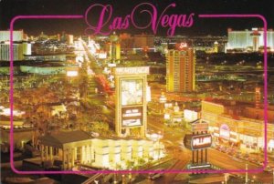 Nevada Las Vegas Aerial View Of The Strip