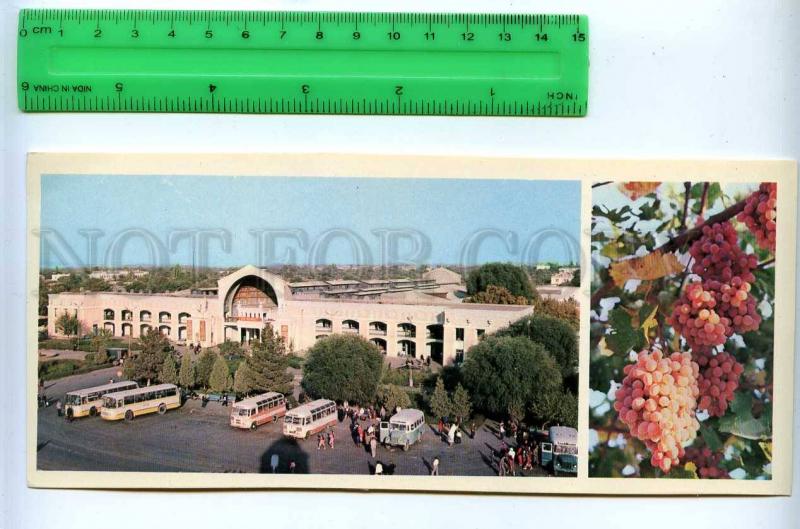 228815 Tajikistan Leninabad Khujand Farmers Market postcard