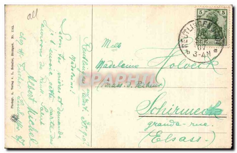 Old Postcard Wielandsteine